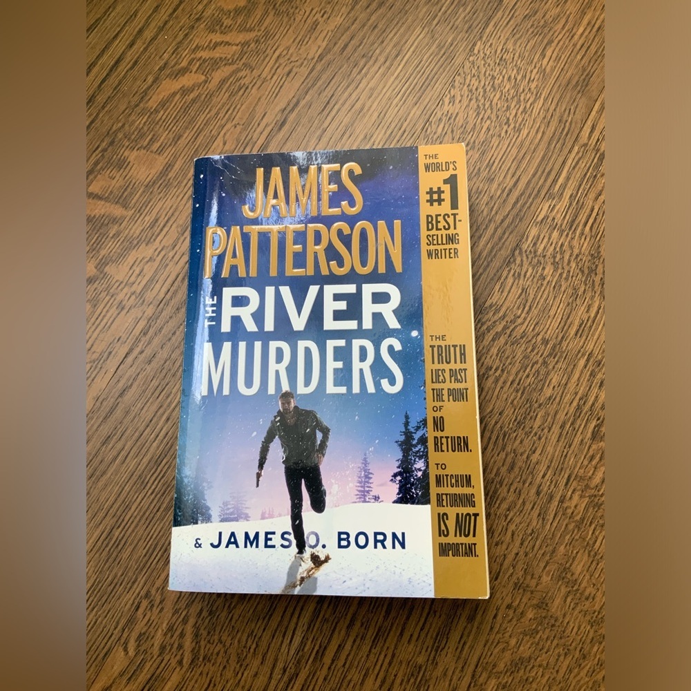 James Patterson “The River Murders” Book Novel Adult Soft Cover